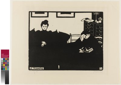 Triumph, toinen levy Intimaciesista, 1898 tekijältä Felix Edouard Vallotton