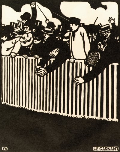 Voittaja, 1898 tekijältä Felix Edouard Vallotton
