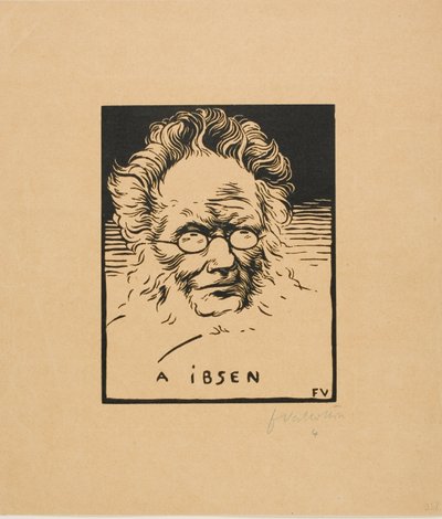 Ibsenille tekijältä Felix Edouard Vallotton