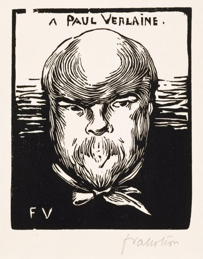 Paul Verlainelle tekijältä Felix Edouard Vallotton
