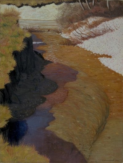 Näkymä Cagnelle (Veduta del La Cagne) tekijältä Felix Edouard Vallotton
