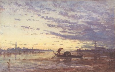 Venetsia, n.d. tekijältä Felix Francois Georges Philibert Ziem