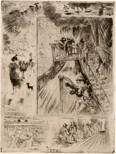 Passage tekijältä Felix Hilaire Buhot