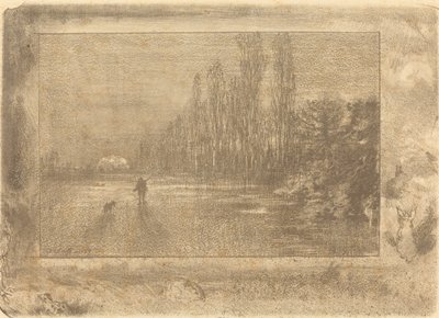 Pieni metsästäjä Pikku metsästäjä, 1892. tekijältä Felix Hilaire Buhot