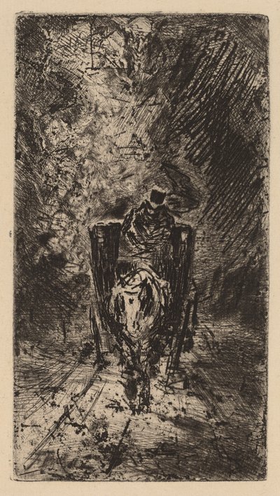 Spleen and Ideal, c. 1876. tekijältä Felix Hilaire Buhot