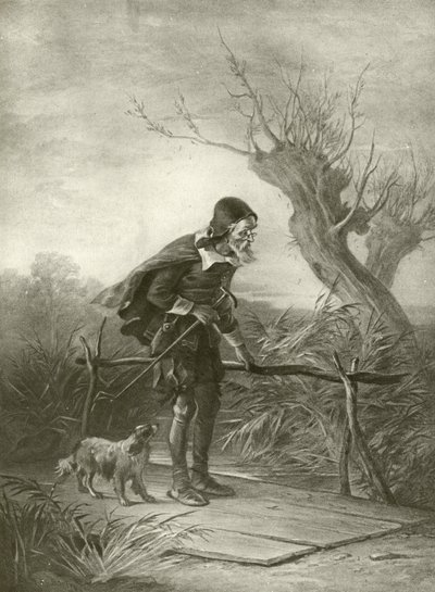 Kuten haluat. II näytös, kohtaus VII (syväpaino) tekijältä Felix Octavius Carr Darley