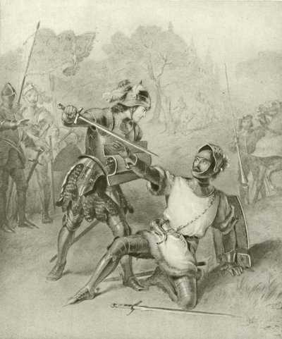 Kuningas Henrik VI:n ensimmäinen osa. I näytös, kohtaus II (syväpaino) tekijältä Felix Octavius Carr Darley