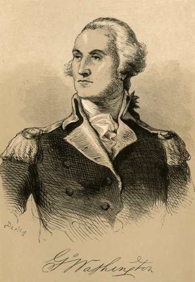G. Washington, 1877. tekijältä Felix Octavius Carr Darley