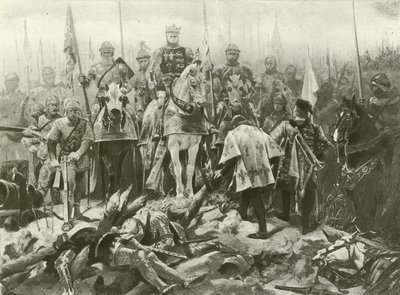 Kuningas Henrik V. IV näytös, kohtaus VII (syväpaino) tekijältä Felix Octavius Carr Darley