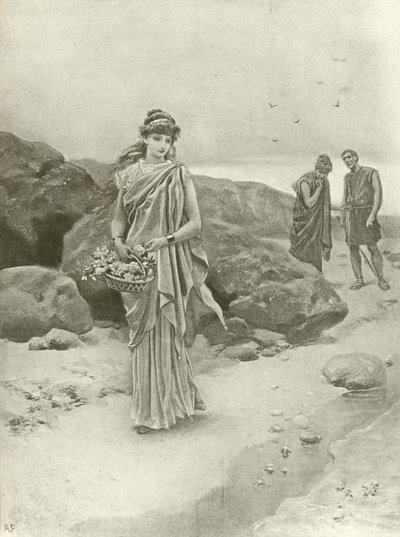 Perikles. IV näytös, kohtaus I (syväpaino) tekijältä Felix Octavius Carr Darley