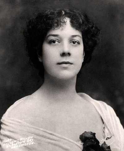Clara Ellen Butt 1872-1936, englantilainen kontralto, 1900-luvun alku. tekijältä Fellows Willson