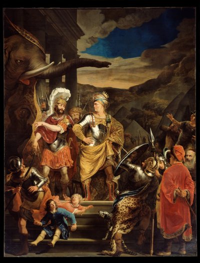 Fabritius und Pyrrhus tekijältä Ferdinand Bol