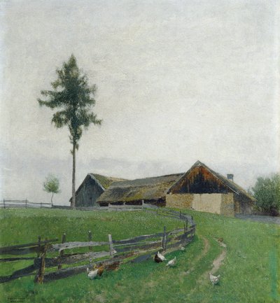 Maatila lähellä Zwettl tekijältä Ferdinand Brunner