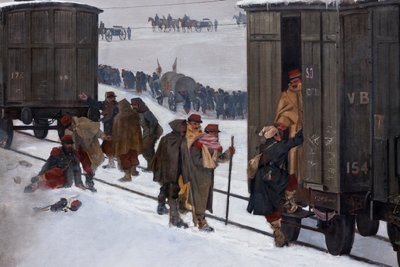 Bourbaki Panorama von Ferdinand & Castres Edouard (1838-1902) Hodler