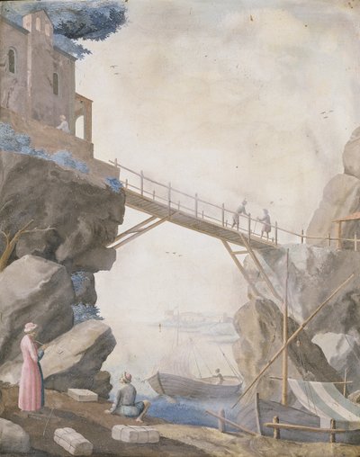 Scagliola paneeli tekijältä Ferdinand Enrico Hugford