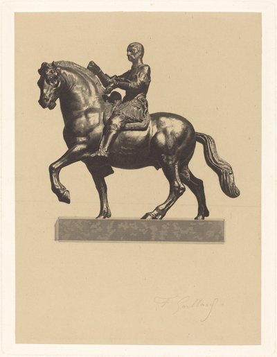 Gattamelata tekijältä Ferdinand Gaillard after Donatello