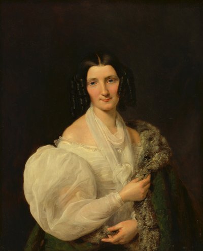 Barbara von Schickh, Wolfgang Ritter von Mannerin morsian tekijältä Ferdinand Georg Waldmüller