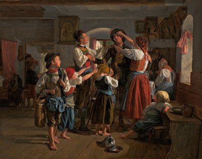 Kirjeenvaihtajan jäähyväiset tekijältä Ferdinand Georg Waldmuller