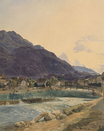 Bad Ischl, 1836 tekijältä Ferdinand Georg Waldmuller