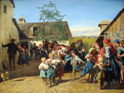 Paluu Kirchweihistä tekijältä Ferdinand Georg Waldmuller