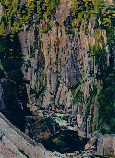 Aare rotko tekijältä Ferdinand Hodler