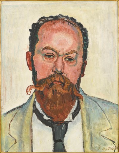 Mathias Morhardtin muotokuva 1863-1939, 1913. tekijältä Ferdinand Hodler