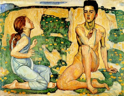 kevät tekijältä Ferdinand Hodler