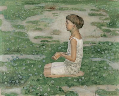 Palvonta II, 1894. tekijältä Ferdinand Hodler