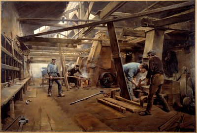 Muotit. Ferdinand Joseph Gueldryn (1858-1945) maalaus tekijältä Ferdinand Joseph Gueldry