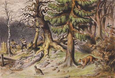 Tammikuu (värilitro) tekijältä Ferdinand Karl Klimsch