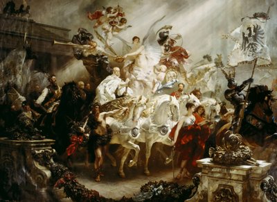 Keisari Wilhelm Voittaja, 1888. tekijältä Ferdinand. Keller