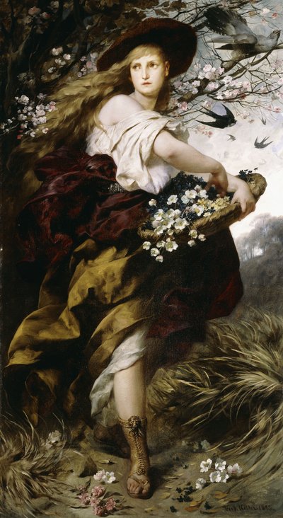 Flora, 1883 tekijältä Ferdinand Keller
