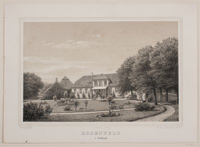 Rosenfeld ja Sælland tekijältä Ferdinand Richardt