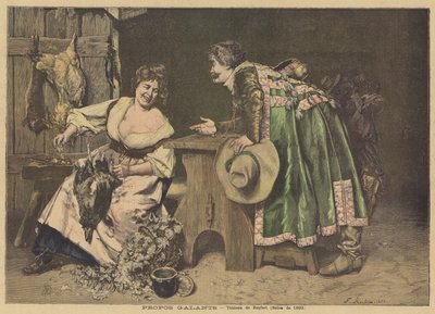 Ehdotus Galants tekijältä Ferdinand Roybet