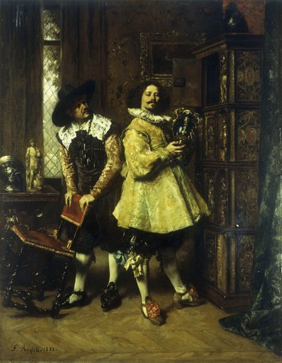 The Conoisseurs, 1883 tekijältä Ferdinand Roybet