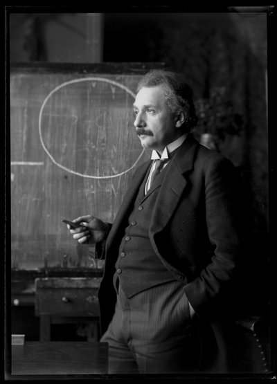 Kuva Albert Einsteinista (1879-1955) tekijältä Ferdinand Schmutzer