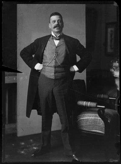 Kuva Charles Wittgensteinista (1847-1913) tekijältä Ferdinand Schmutzer