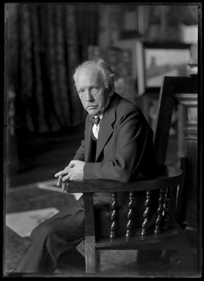 Kuva Richard Straussista (1864-1949) tekijältä Ferdinand Schmutzer