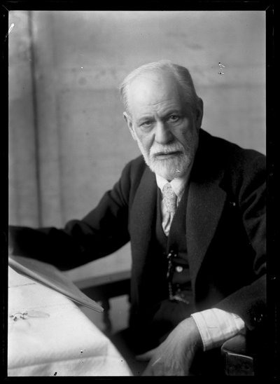 Kuva Sigmund Freudista (1856-1939) tekijältä Ferdinand Schmutzer
