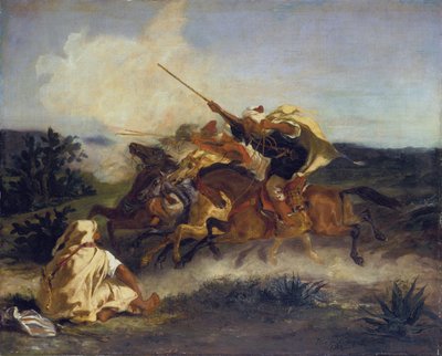 Arabialainen fantasia tekijältä Ferdinand Victor Eugene Delacroix