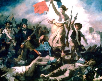 Liberty Leading the People, 1830 tekijältä Ferdinand Victor Eugene Delacroix