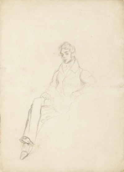 Muotokuva kreivi Anatole Nikolajevitš Demidovista, San Donaton ensimmäisestä ruhtinasta 1812-1870, 1864 tekijältä Ferdinand Victor Eugene Delacroix
