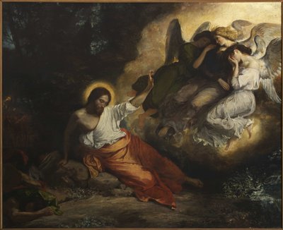 Agony in the Garden, 1826. tekijältä Ferdinand Victor Eugene Delacroix
