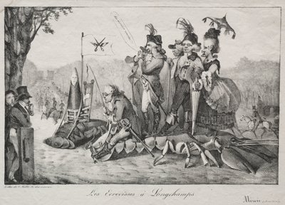 Longchampsin rapu, 1822. tekijältä Ferdinand Victor Eugene Delacroix