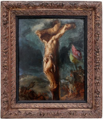Ristiinnaulitseminen tekijältä Ferdinand Victor Eugene Delacroix