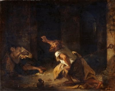 Chillonin vanki tekijältä Ferdinand Victor Eugene Delacroix