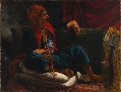 Tupakoitsija tekijältä Ferdinand Victor Eugene Delacroix