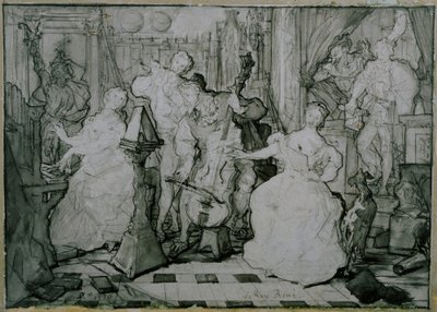 Le Roy René tekijältä Ferdinand Victor Eugene Delacroix