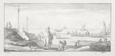 Pitkin hollantilaista rantaa, 1811-1816. tekijältä Ferdinand the Elder Piloty