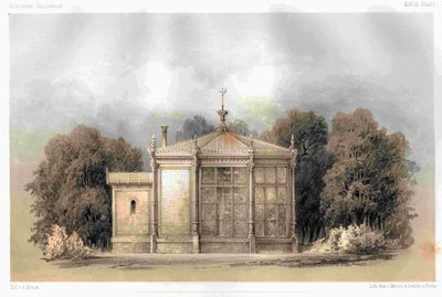Berliinin Schloss Glienicken kanarialintujen talo tekijältä Ferdinand von Arnim